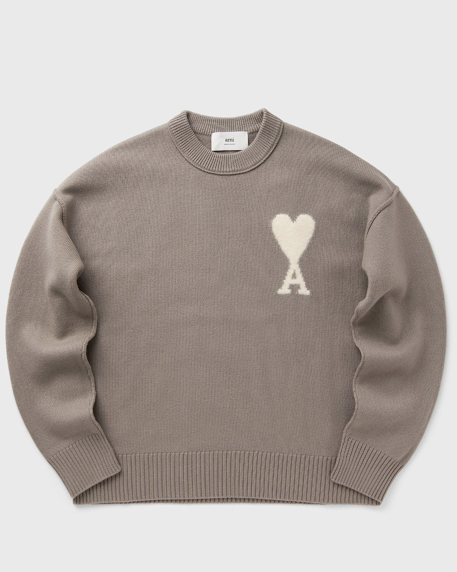 Пуловер AMI AMI Paris ADC Boxy Sweater XL Сиво | UKS090.KN0090-0957, 0
