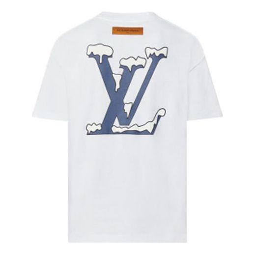 Тениска Louis Vuitton SS22 Logo Alphabet Print T-Shirt Бяло | 1A9TAN