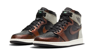 Кецове и обувки Jordan Air Jordan 1 Retro High OG "Patina" Кафяво | 555088-033, 1