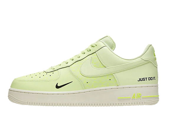 Кецове и обувки Nike Air Force 1 Low "Just Do It" Зелено | CT2541-700, 0