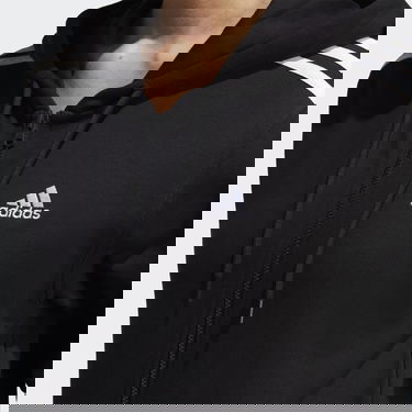 Суитчър adidas Originals Essentials 3-Stripes French Terry Regular Full-Zip Hoodie Черно | IC8769, 2