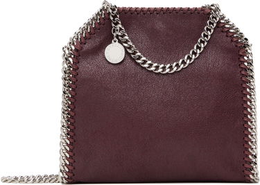 Дамска чанта Stella McCartney Stella McCartney Falabella Tiny Chain Bag Бургунди | 391698WP0086, 0