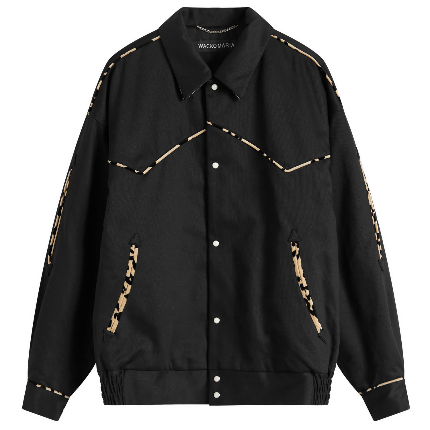Яке WACKO MARIA Western Jacket Черно | 24FW-WMO-BL20-BLK, 0