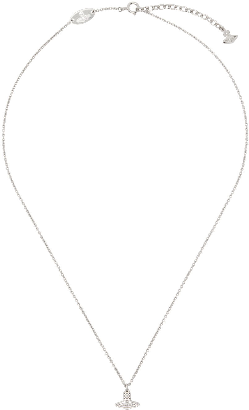 Колие Vivienne Westwood Pendant Necklace With Silver Chain Металик | 63020200-01P019-SM, 0