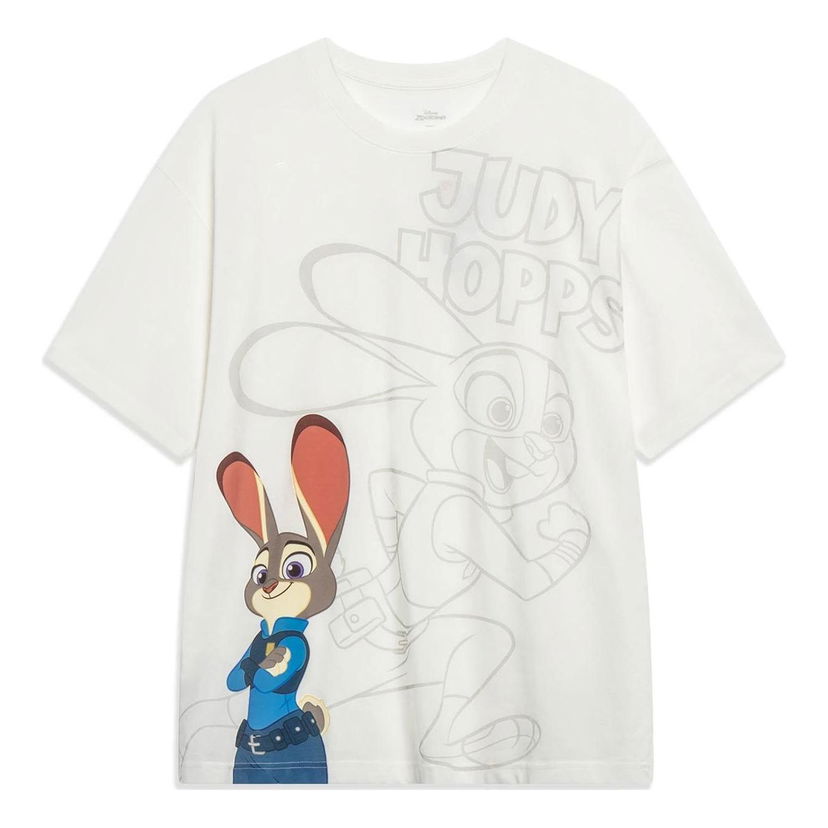Тениска Li-Ning Graphic T-Shirt Бяло | AHST271-4