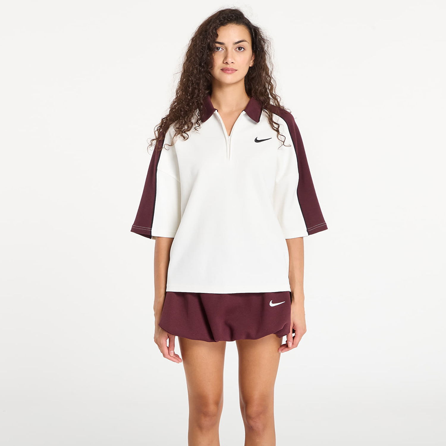 Поло тениска Nike Short Sleeve Polo Shirt Бяло | IO8897-133, 0