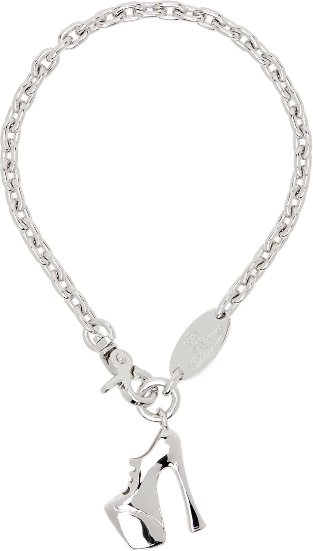 Vivienne Westwood Alienor Chain Shoe Pendant Necklace