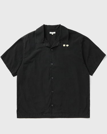 Риза JW Anderson Teacup and Teapot Embroidered Camp Collar Short Sleeve Shirt Черно | SH0371-PG1823-781, 0