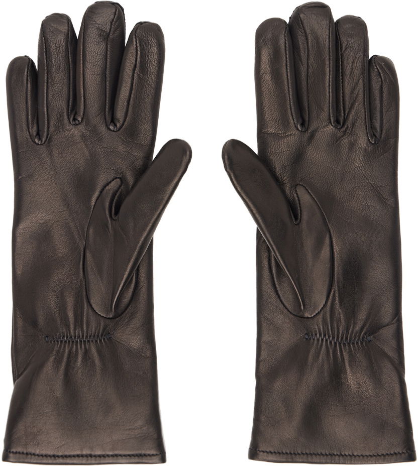 Ръкавици OUR LEGACY Leather Gloves Черно | A4248HEB, 1