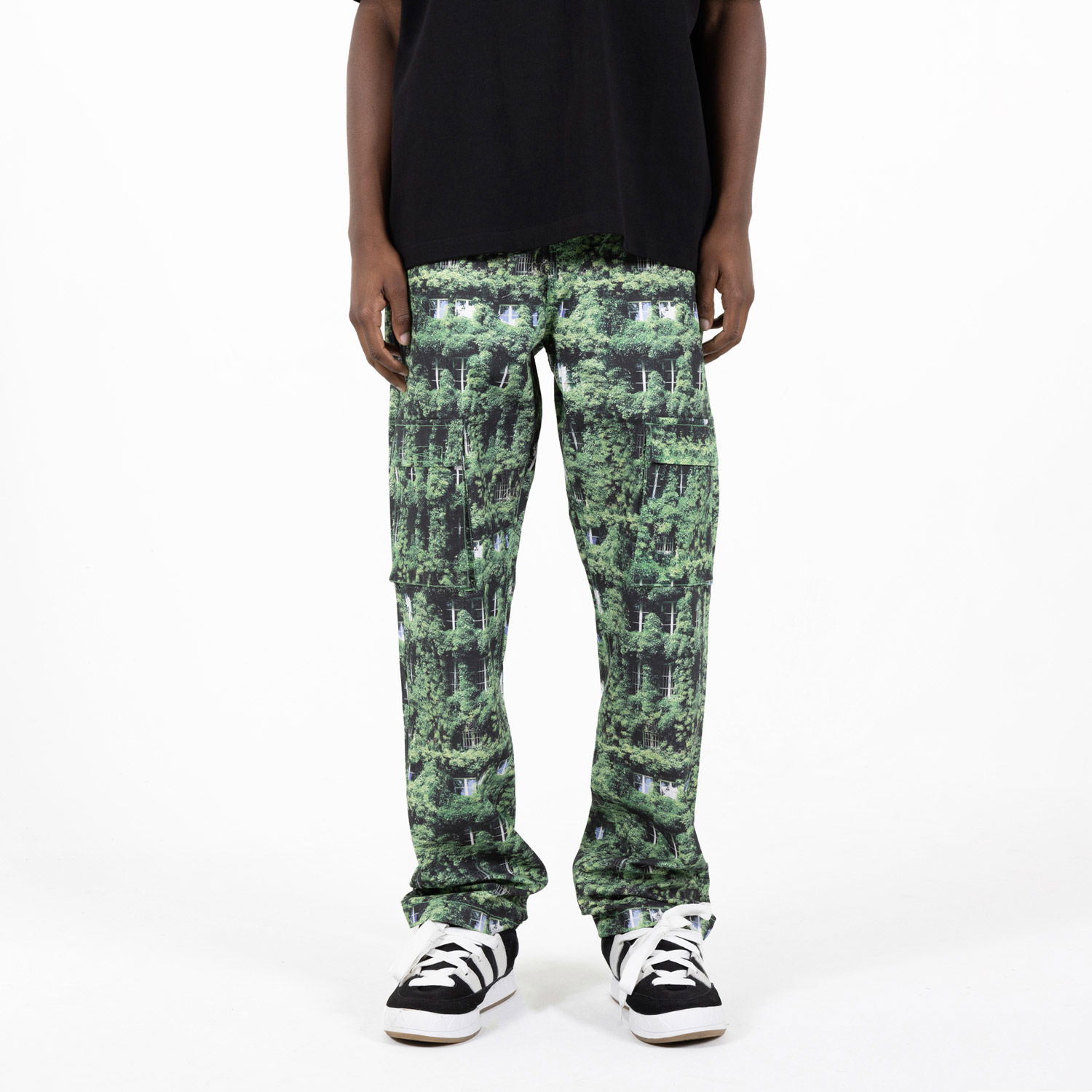 Карго панталони Pleasures Natural Cargo Pants Multi Зелено | P23SP038-MULTI, 0
