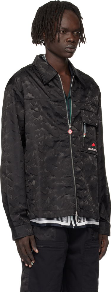 Яке Casablanca Casablanca Mountain Camo Zip Jacket Черно | MPF25-SH-183-01, 1