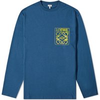 Тениска Loewe Anagram Fake Pocket T-Shirt Тъмно синьо | H526Y22X47-1200, 1