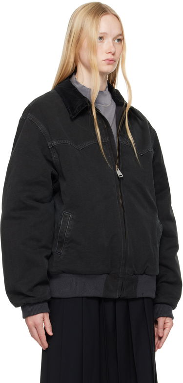 Яке Maison Margiela Maison Margiela Yoke Caban Bomber Jacket Черно | S50AM0640 M35255, 4