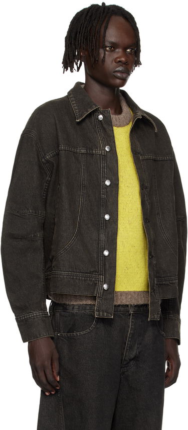 Яке Eckhaus Latta Eckhaus Latta 'El Jacket Redux' Denim Jacket Черно | 1224-EL-PF25-S, 1