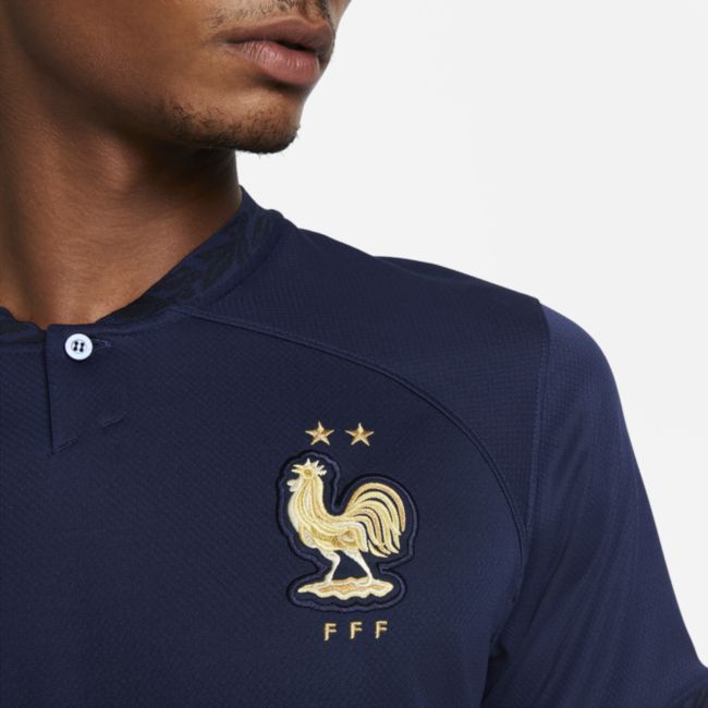 Фланелка Nike FFF 2022/23 Stadium Home Dri-FIT Football Shirt Тъмно синьо | DN0690-410, 1