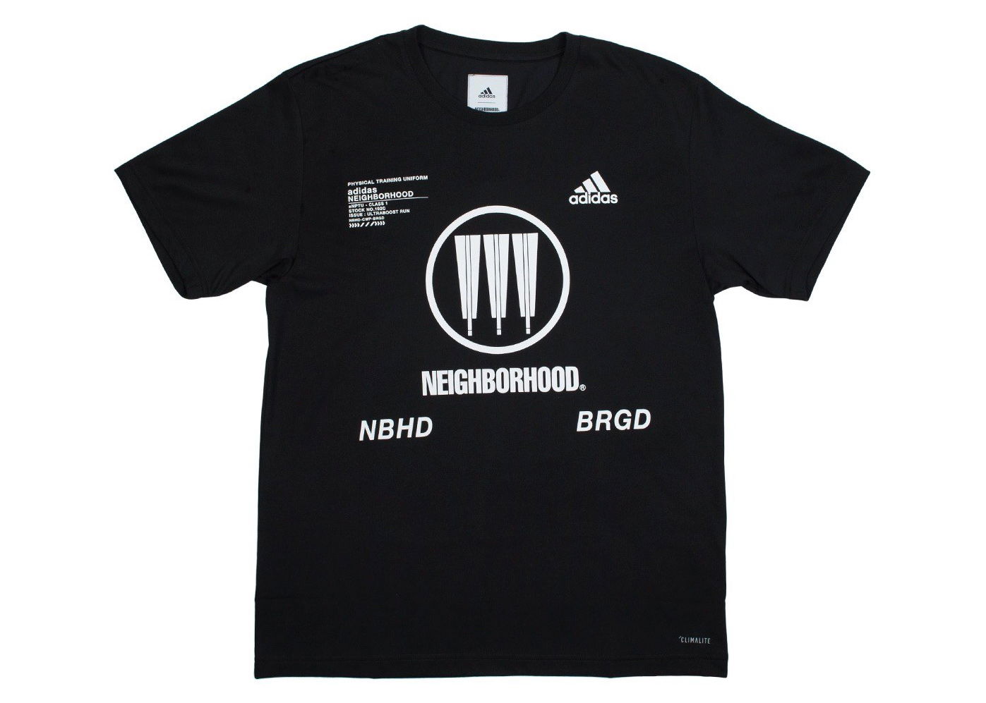 Тениска adidas Performance x Neighborhood SSL NBHD Черно | FQ6816, 0
