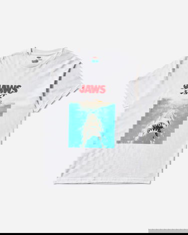 Тениска WACKO MARIA Jaws T-Shirt Бяло | JAWS-WM-TEE01 WHITE, 1