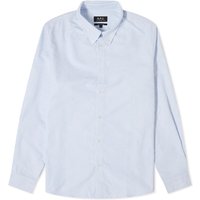Greg Log Button Down Stripe Shirt, 1