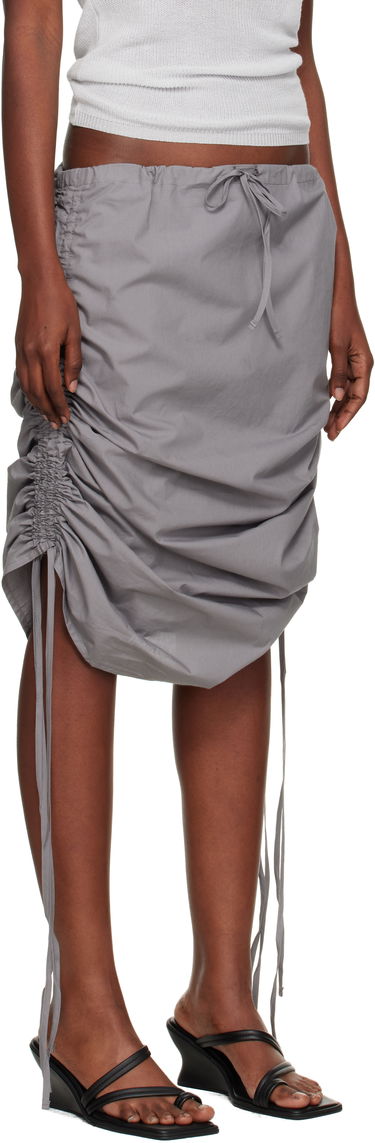 Пола Baserange Baserange Pictorial Strap Maxi Skirt Сиво | SSPIS-PO-AU25, 1