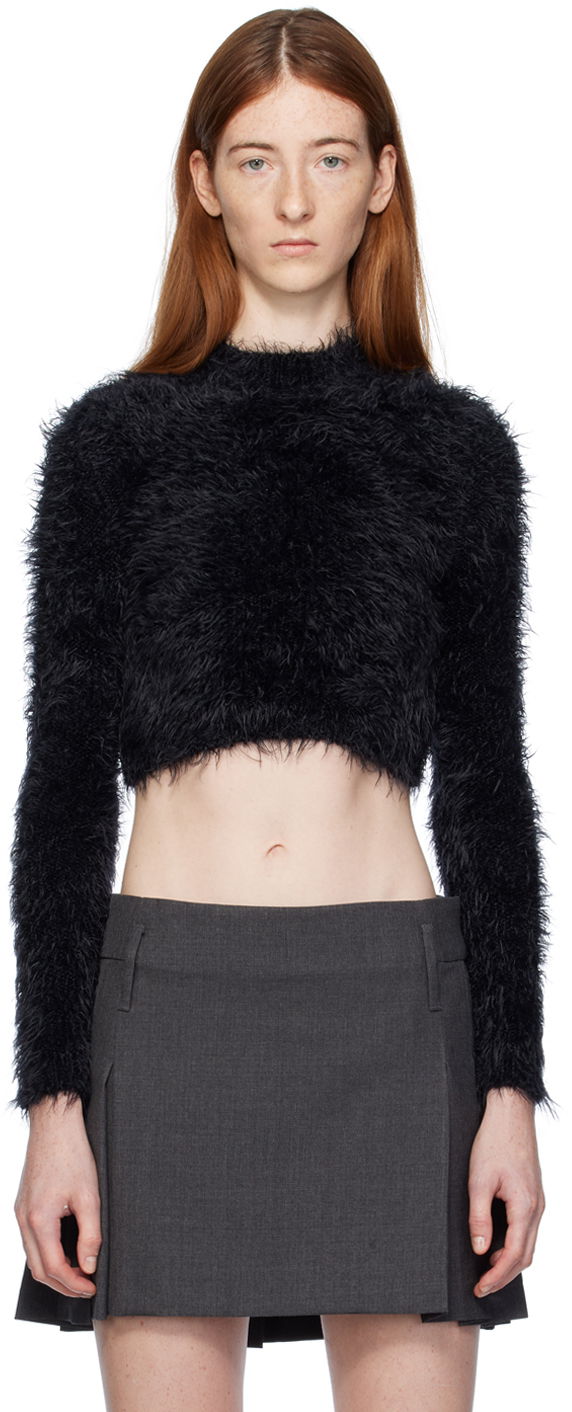 Пуловер Ambush Cropped Turtleneck Черно | BWHF018F23KNI0011000, 0