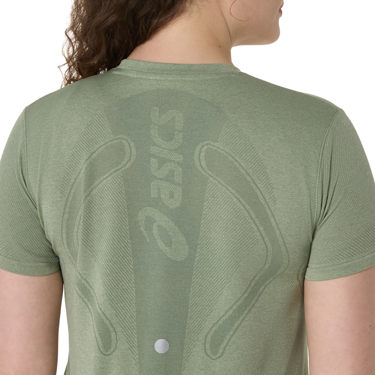 Тениска Asics Asics Road Seamless Short Sleeve T-Shirt Зелено | 2012d292-400, 1