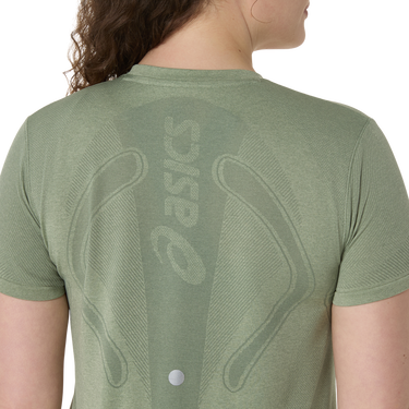 Тениска Asics Asics Road Seamless Short Sleeve T-Shirt Зелено | 2012d292-400, 1