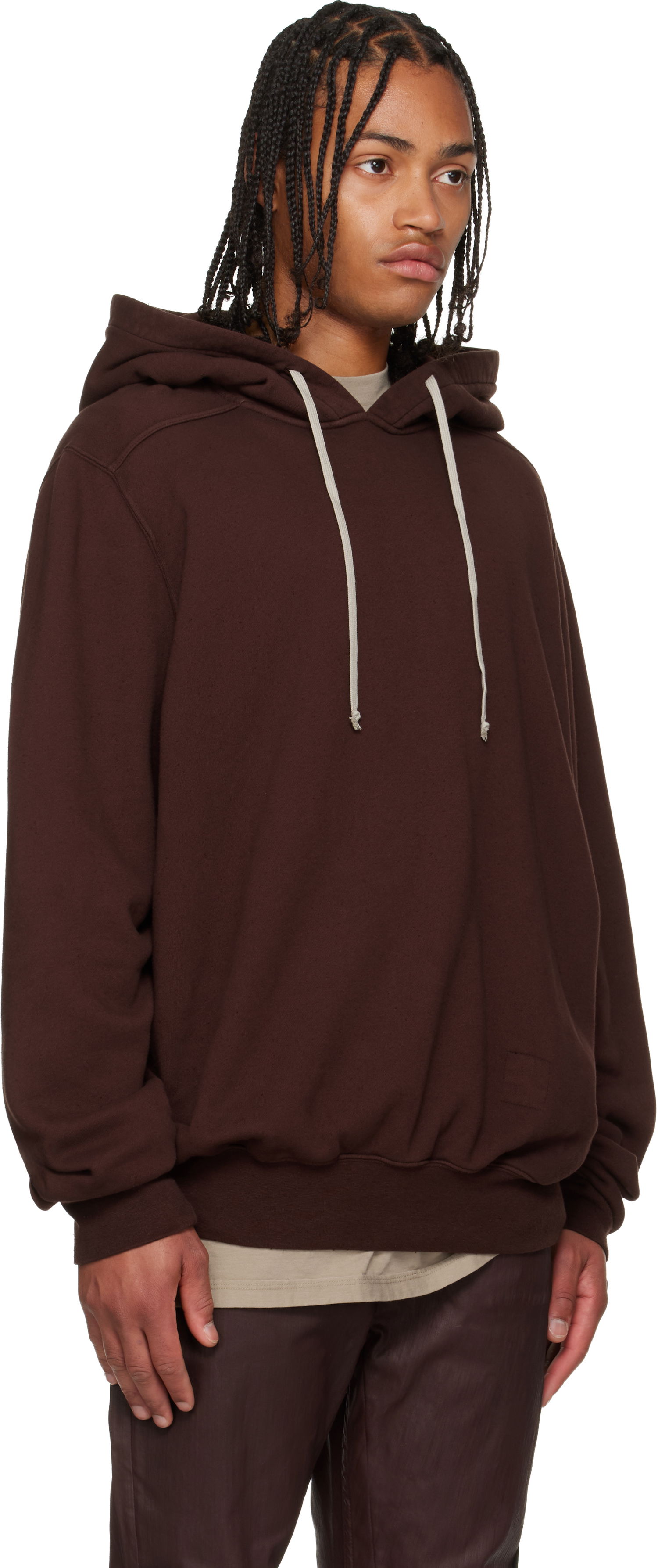Суитчър Rick Owens DRKSHDW Concordians Jumbo Hoodie Кафяво | DU02E7274 RN, 1