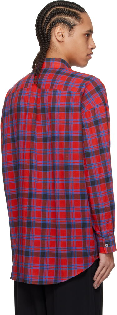 Риза The Row The Row Lancaster Plaid Shirt Червено | 882-W3796, 2