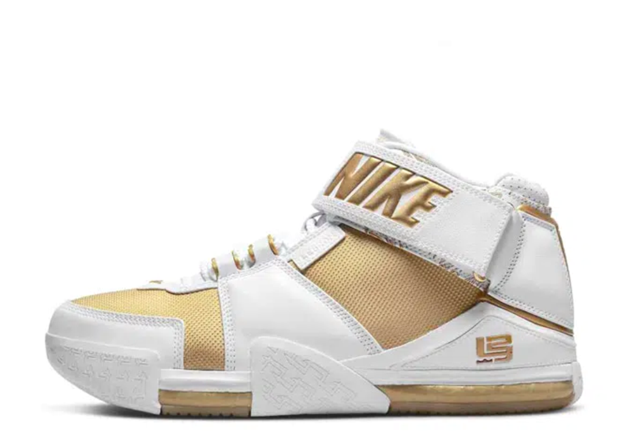Кецове и обувки Nike LeBron II "Maccabi" Бяло | DJ4892-100, 1