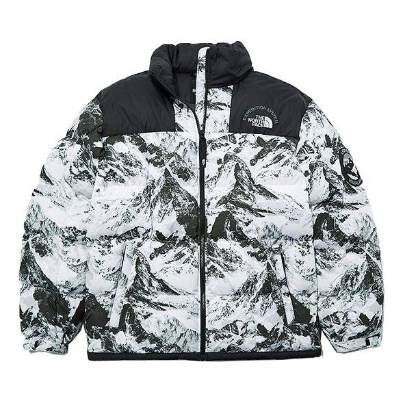 Пухо яке The North Face Custom Printed Winter Jacket Черно | NJ1DL56C