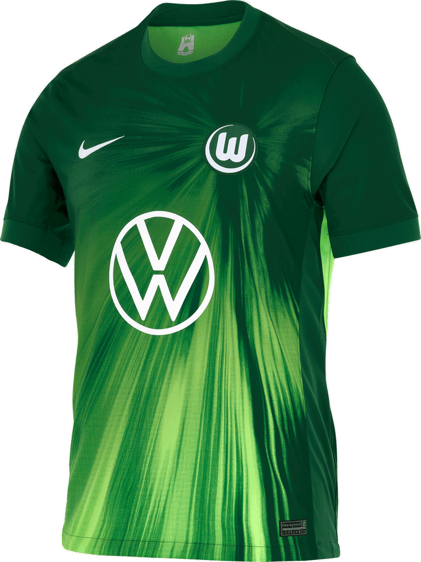Фланелка Nike Nike VfL Wolfsburg 2025/26 Home Stadium Jersey Зелено | hq1562-341