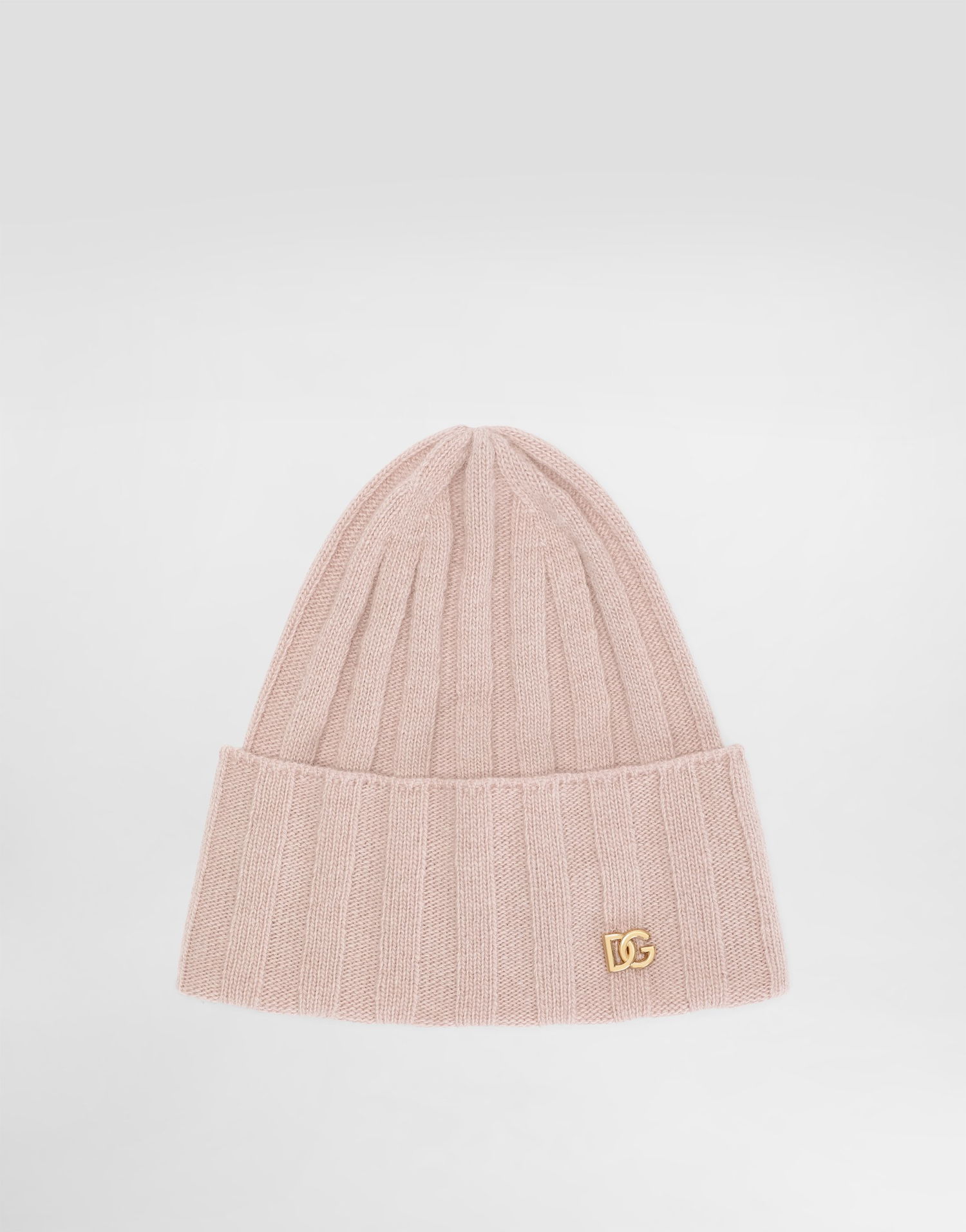 Шапка Dolce & Gabbana Dolce & Gabbana Wide Ribbed Knitted Hat Розово | LBKH94JDVDQF0991, 0
