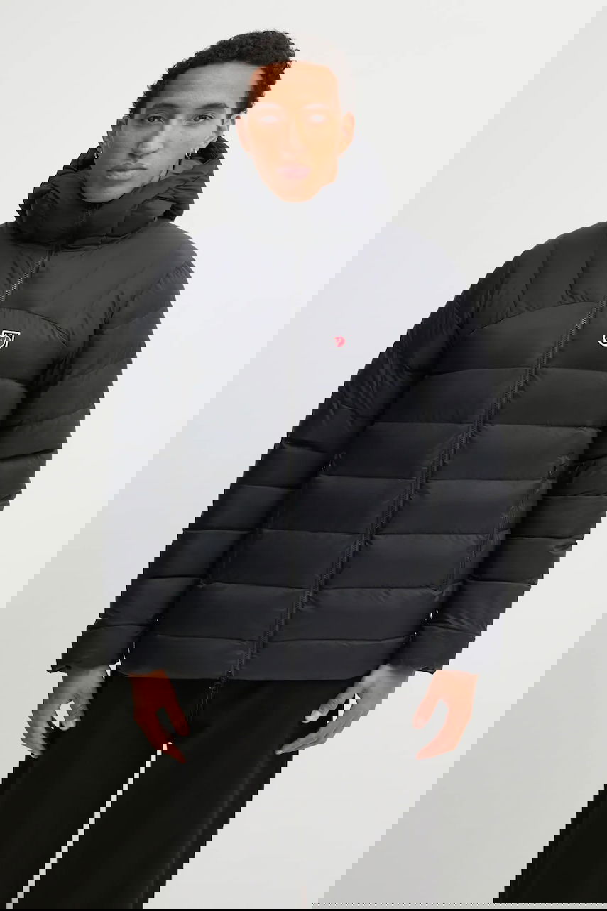 Пухо яке FJÄLLRÄVEN Expedition Hooded Puffer Jacket Черно | F12500152, 0