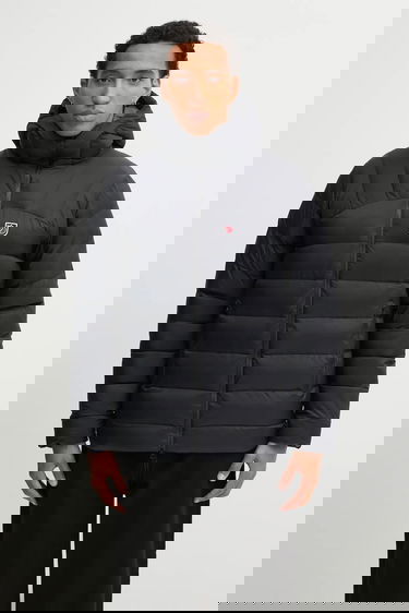 Пухо яке FJÄLLRÄVEN Expedition Hooded Puffer Jacket Черно | F12500152, 0