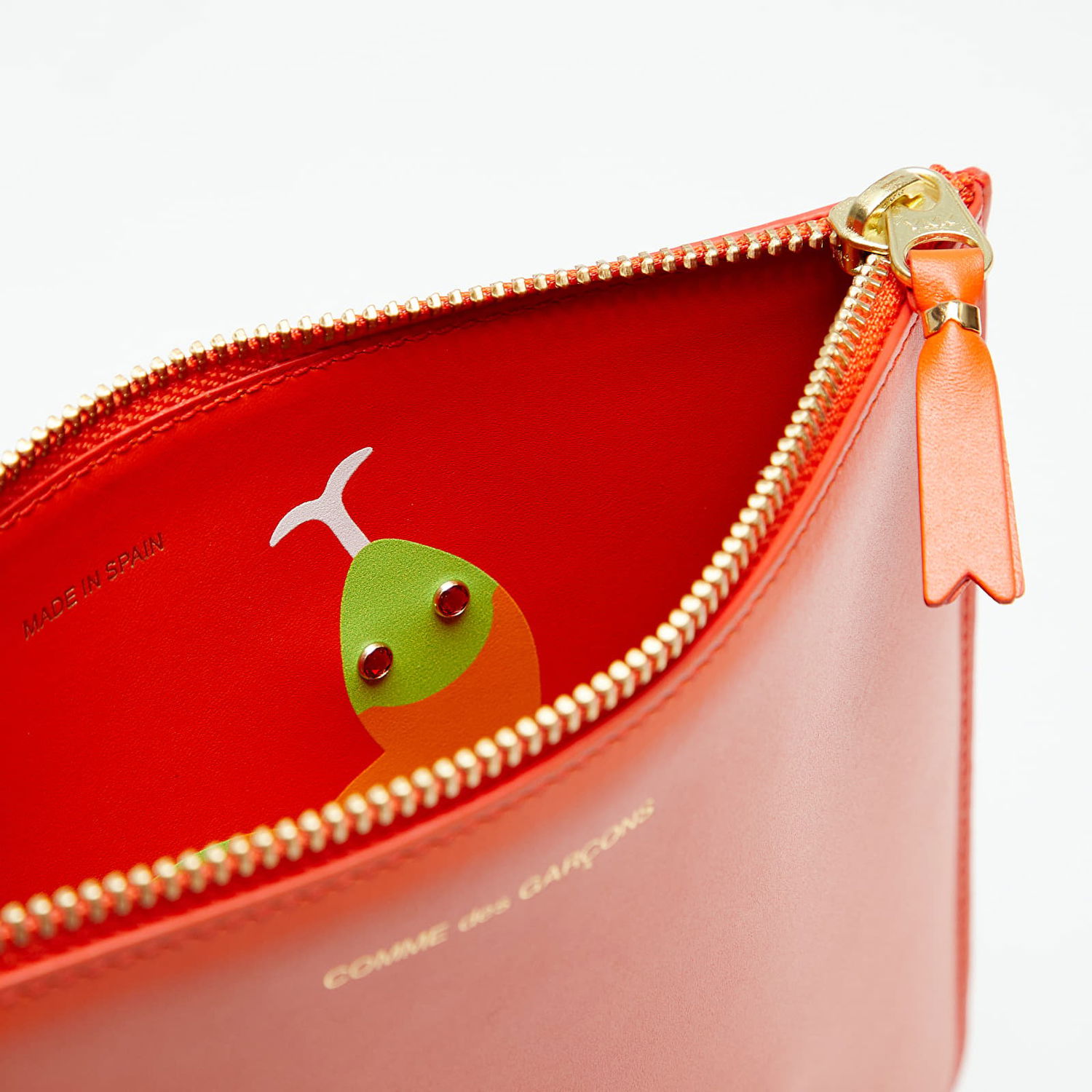 Портфейл Comme des Garçons Ruby Eyes Wallet Orange Червено | SA5100RE, 1