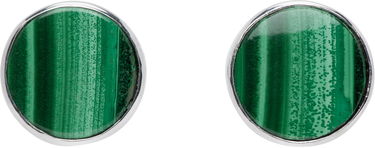 Обеци VEERT Circle Earrings Зелено | JLG0017-WG, 0