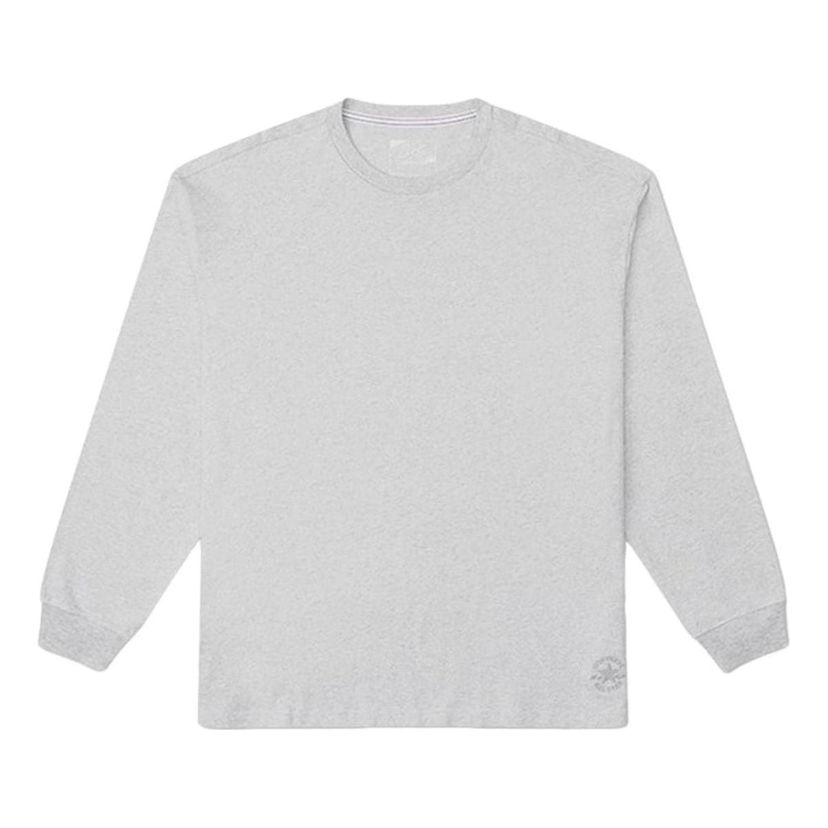 Тениска Converse Embroidered Logo Long Sleeve T-Shirt Сиво | 10026898-A02