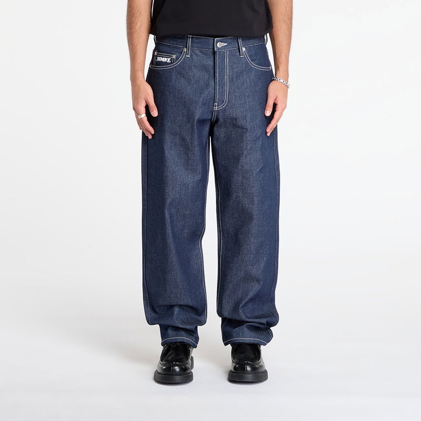 Дънки Awake NY Wide Leg Raw Denim Jeans 32 Синьо | AWK-FW25-PA001-INDIG