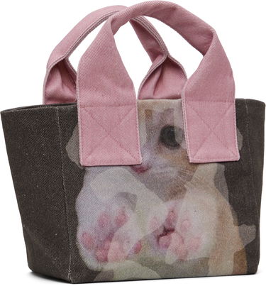 Голяма пазарска чанта Ottolinger Ottolinger Mini Tote Розово | 12890032801, 2
