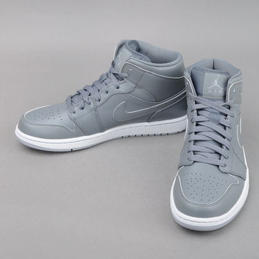 Кецове и обувки Jordan Air Jordan 1 Mid ''Cool Grey'' Сиво | 554724-031, 2