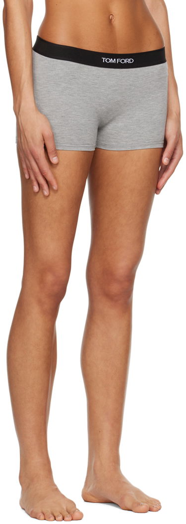 Боксерки Tom Ford Tom Ford Signature Boy Shorts Сиво | KNJ006-JEX011, 1