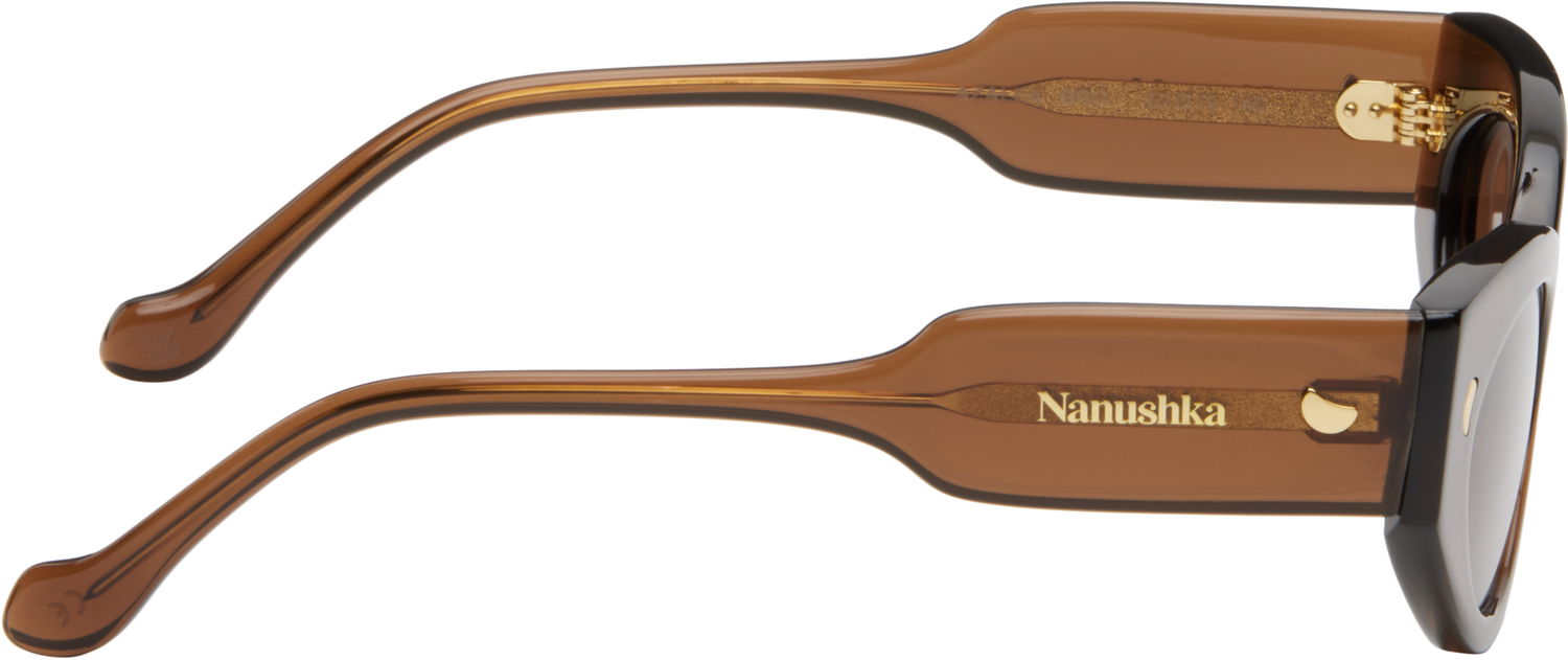 Слънчеви очила Nanushka Nanushka Azalea Sunglasses Кафяво | NW23CRSG00176, 1