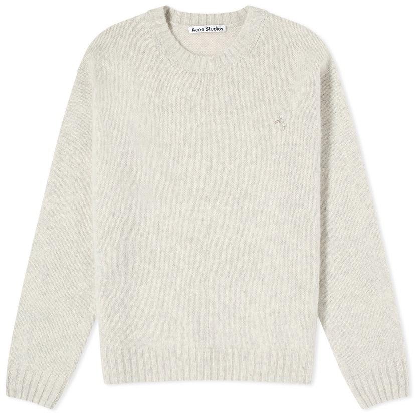 Пуловер Acne Studios Kowy AS Shetland Jumper Сиво | B60298-X92