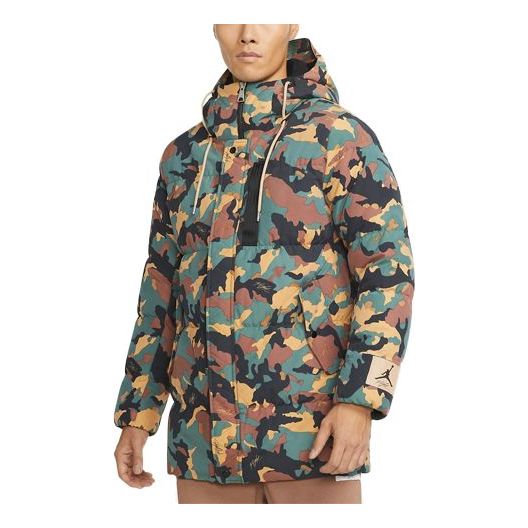 Пухо яке Jordan Jordan Casual Stay Warm Hooded Down Parka Многоцветен | DC9680-333, 0