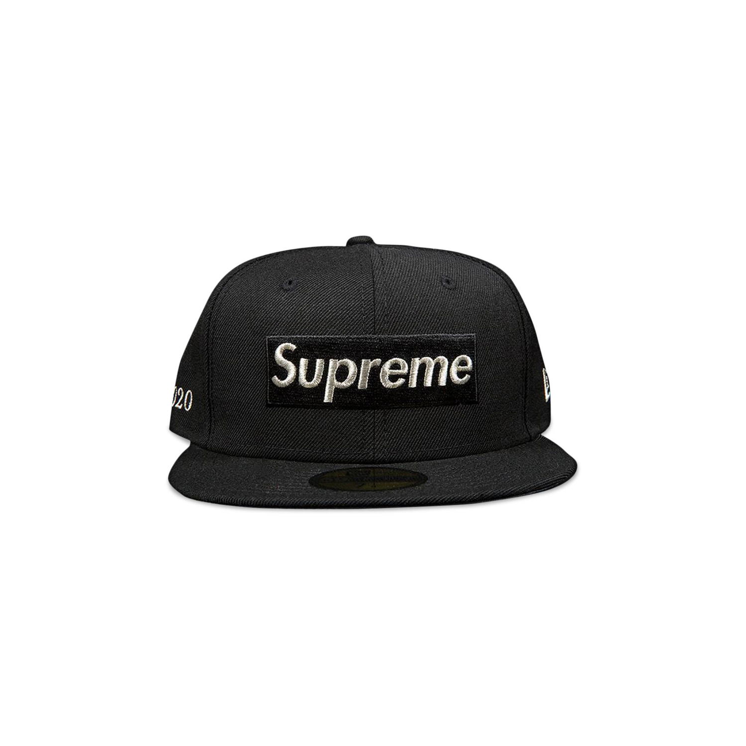 Шапка с козирка Supreme $1M Metallic Box Logo New Era Черно | SS20H21 BLACK, 1