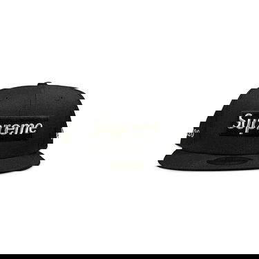 Шапка с козирка Supreme $1M Metallic Box Logo New Era Черно | SS20H21 BLACK, 1