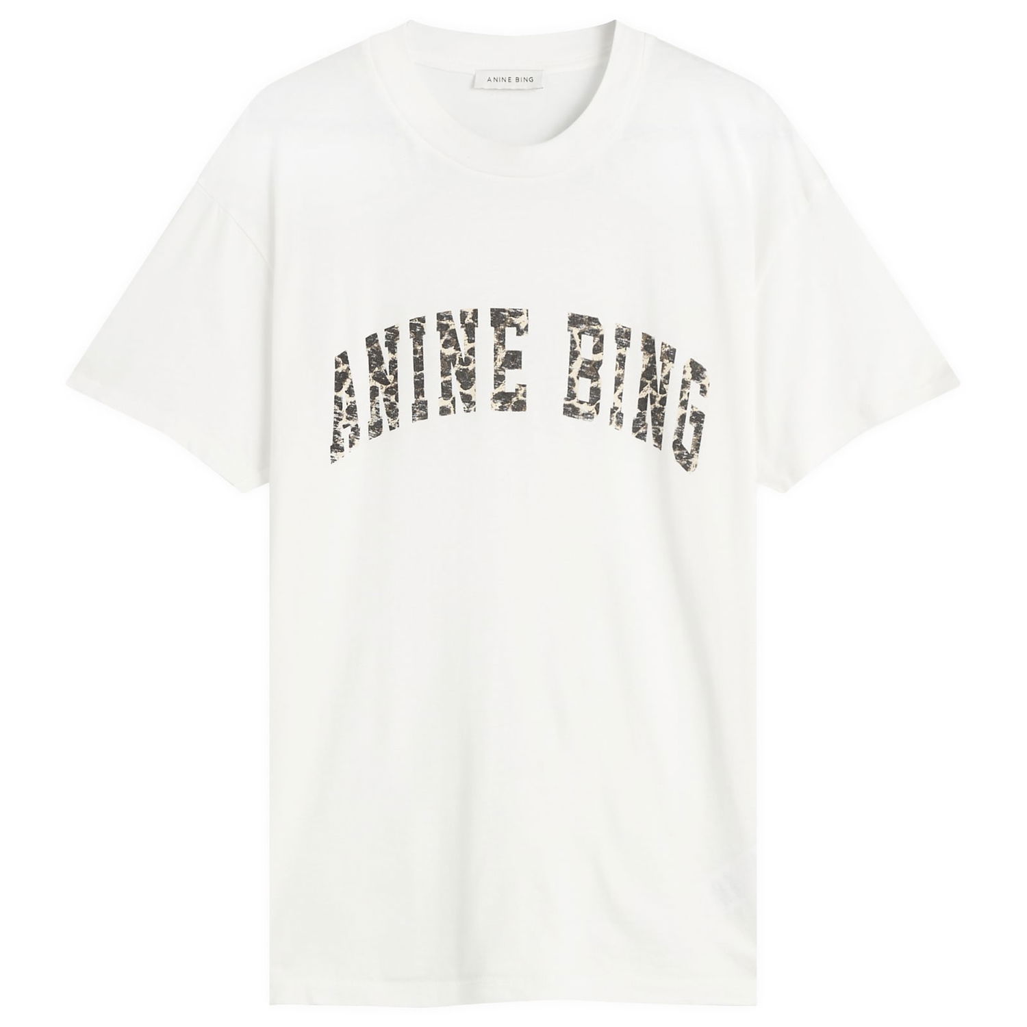 Тениска Anine Bing Anine Bing Walker T-Shirt, Size X-Small Бяло | A-08-12128-IVY1, 0