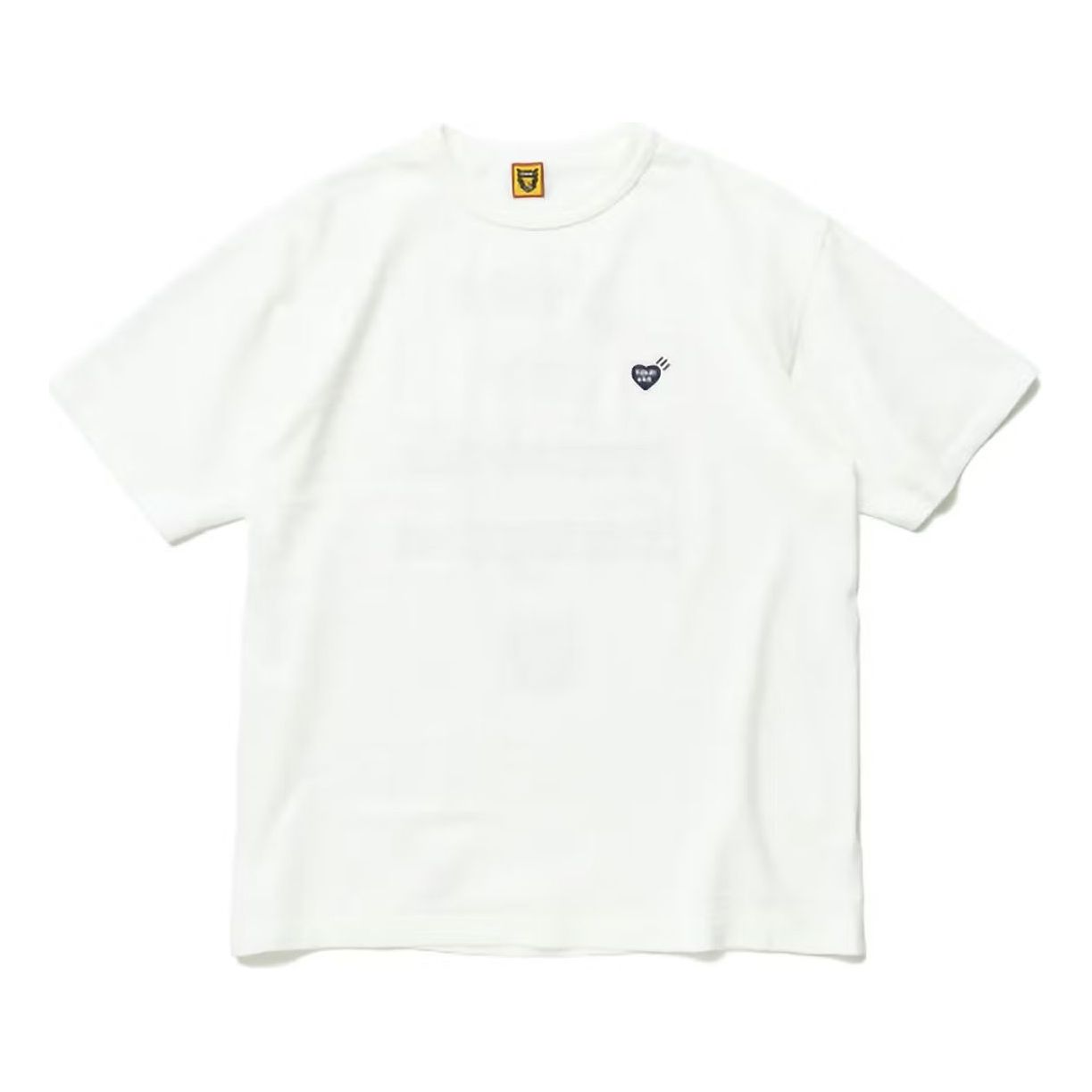 Тениска Human Made Heart Badge T-Shirt Бяло | HM23CS033, 0