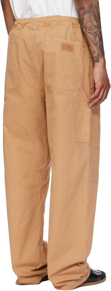 Панталони Maison Margiela MM6 Maison Margiela Canvas Trousers Бежово | SH0KA0048 S78548, 2