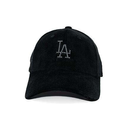 Шапка с козирка New Era MLB Diamante Velour 9FORTY LA Dodgers Adjustable Hat Черно | 60595351, 1